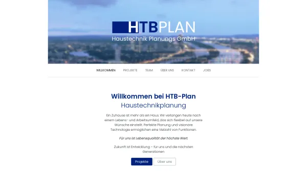 Website Screenshot: HTB-PLAN Ing Hafner HTB Plan Haustechnikplanung - HTB-PLAN - Haustechnik Planung - Date: 2023-06-22 15:14:11