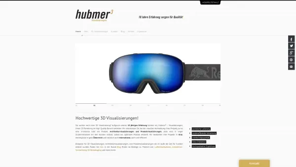 Website Screenshot: Hubmer³ Visualisierungen - Hubmer³ - Visualisierung, 3D Rendering Graz, Wien, Architektur, Österreich - Date: 2023-06-22 15:12:42