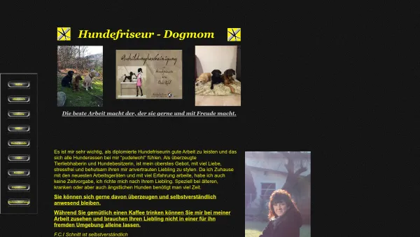 Website Screenshot: Hundefriseur Dogmom - Hundefriseur Wien Hundesalon wien Hundefriseur Niederösterreich Groomer Pressbaum - Date: 2023-06-15 16:02:34