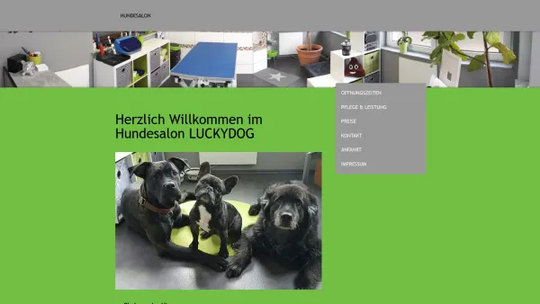 Website Screenshot: Hundesalon Luckydog - Hundesalon Korneuburg Tulln - hundesalon luckydog - Date: 2023-06-14 10:40:46