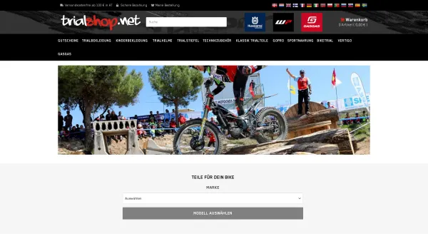 Website Screenshot: Huskyshop Irene PLANK - Sportmotorradhandels Ges.m.b.H. - Date: 2023-06-22 15:16:33