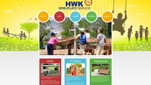 Website Screenshot: HWK Spielplatzservice Walter Kölbl - HWK Spielplatzservice - Date: 2023-06-22 15:14:16