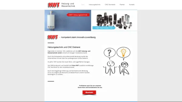 Website Screenshot: HWT Heizung und Wassertechnik GmbH - Installationen | Hard | HWT Heizung- und Wassertechnik GmbH - Date: 2023-06-14 10:40:46