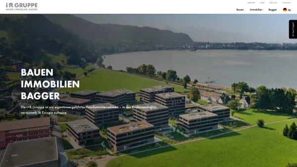 Website Screenshot: Schertler-Alge - i+R Gruppe GmbH - Bauen | Immobilien | Bagger - i+R Gruppe - Date: 2023-06-22 15:12:45
