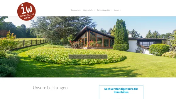 Website Screenshot: i-w immobilien weber - Immobilien in Klosterneuburg und Umgebung - Immobilien Weber - Date: 2023-06-22 15:12:45