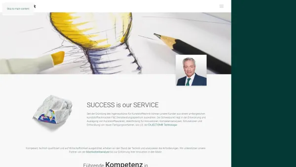 Website Screenshot: IB Steiner Ingenieurbüro für Kunststofftechnik - IB STEINER | Polymer engineering and EXJECTION technology - Date: 2023-06-22 15:14:16