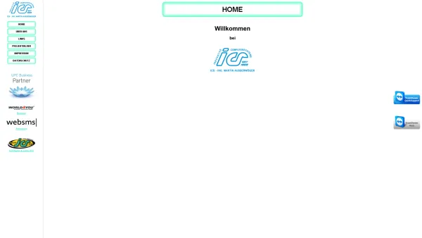 Website Screenshot: ICS-Ing. Martin Ausserwöger - ICSnet - Date: 2023-06-22 15:14:16