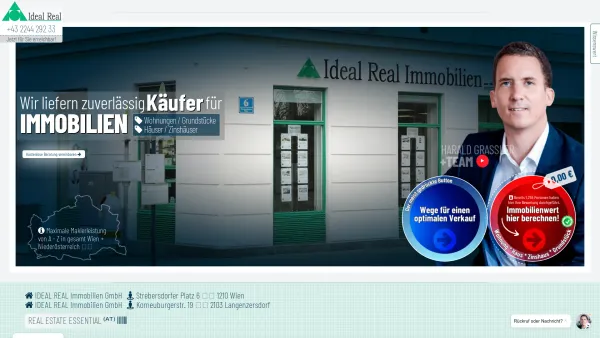 Website Screenshot: Ideal Real Immobilien - immobilie verkaufen Wien & Niederösterreich | IDEAL REAL - Date: 2023-06-22 15:14:16