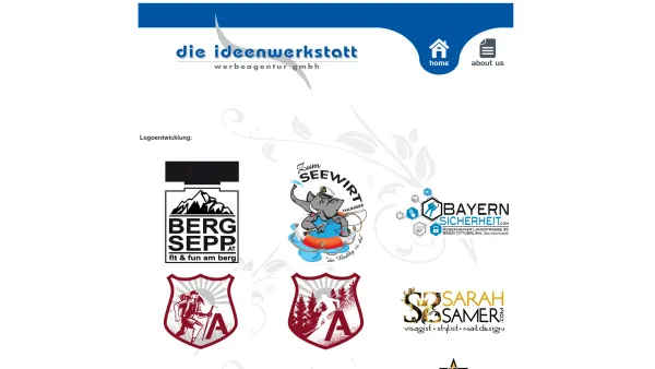 Website Screenshot: Die Ideenwerkstatt Werbeagentur GmbH - die ideenwerkstatt - Werbeagentur GmbH - Saalbach Hinterglemm - Date: 2023-06-22 15:14:16