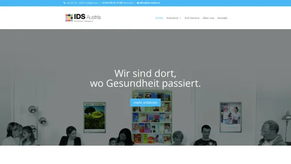 Website Screenshot: IDS Media internic - IDS Media GmbH | Healthcare Intelligence - Date: 2023-06-22 15:16:05