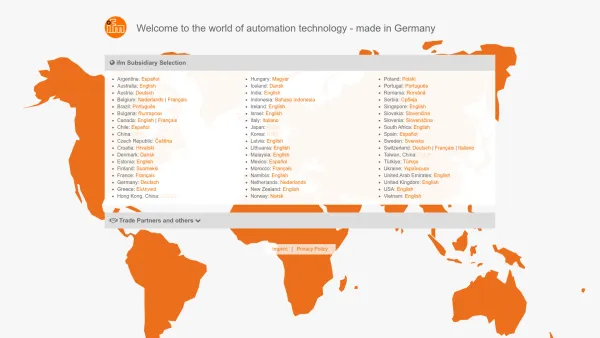 Website Screenshot: ifm international - ifm - automation made in Germany - Date: 2023-06-14 10:40:49
