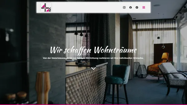 Website Screenshot: Raumausstatter Hutterer - Raumausstatter Hutterer | 1x in Wien & 1x in Mödling - Date: 2023-06-22 15:12:48