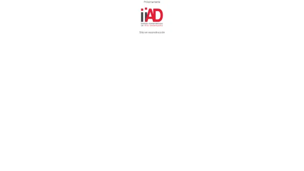 Website Screenshot: iiad internet-intranet application m4m workgroup grafik design print software support pc scecurity - iiad.net - Date: 2023-06-14 10:40:49