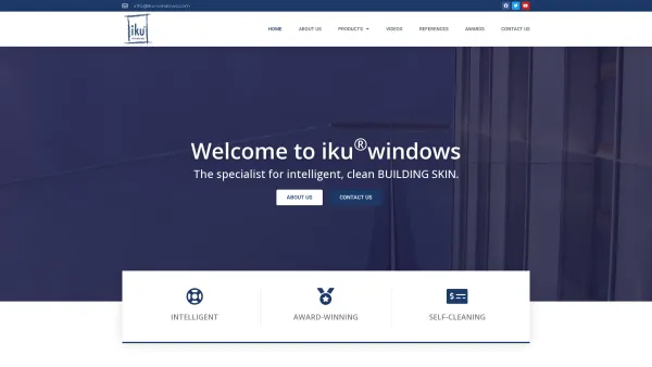 Website Screenshot: ikuÂ windowsto ikuÂ windows! - iku®windows – intelligent facade systems - Date: 2023-06-22 15:16:05