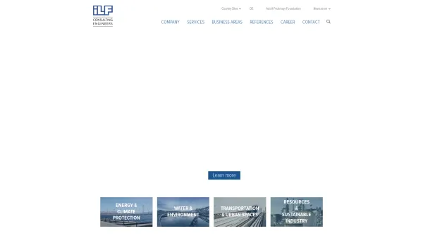 Website Screenshot: ILF Consulting Engineers Austria GmbH - Welcome to ILF Consulting Engineers | ILF.com - Date: 2023-06-22 15:16:05