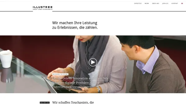 Website Screenshot: ILLUSTREE Geat User Experiences GmbH - Illustree » Wiener User Experience Design Studio - Date: 2023-06-15 16:02:34