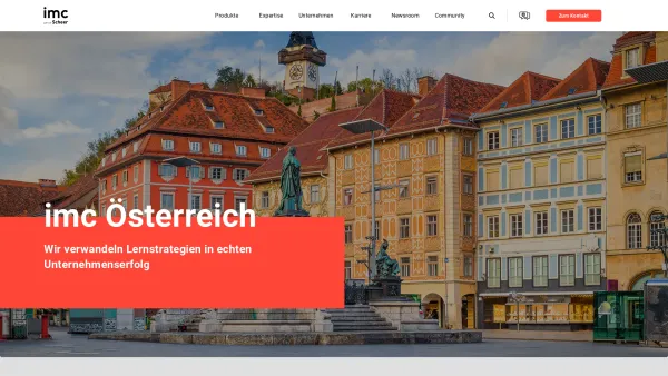 Website Screenshot: imc information multimedia communication GmbH - imc Österreich - Ihr E-Learning Partner in Graz und Wien - Date: 2023-06-15 16:02:34