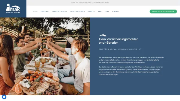 Website Screenshot: IMAK____Industrie Versicherungsmakler GmbH immer gut beraten - Unabhängiger Versicherungsmakler in Wien | IMAK - Date: 2023-06-22 15:16:05