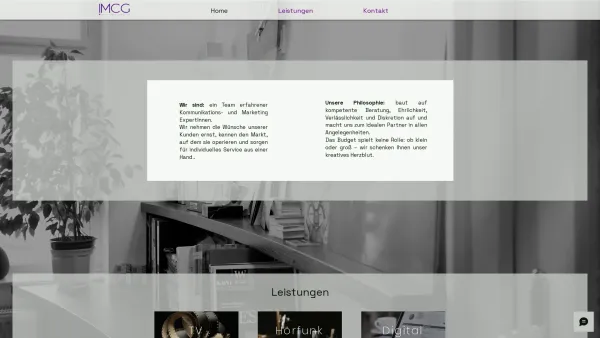 Website Screenshot: IMCG - WerbeagenturgesmbH - Home | IMCG - Date: 2023-06-22 15:21:21