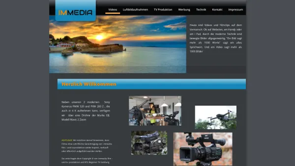 Website Screenshot: immedia filmproduktion - index - Date: 2023-06-14 10:40:49