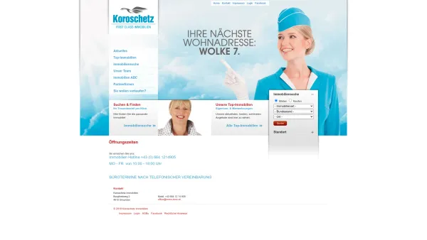 Website Screenshot: Immobilien Ingeborg Koroschetz - Home | Immobilien Koroschetz - Date: 2023-06-22 15:12:50