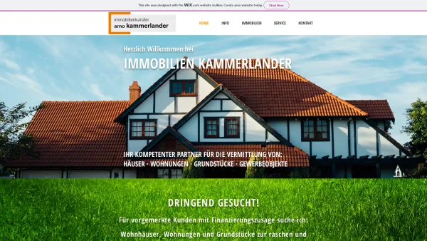 Website Screenshot: Immobilienkanzlei Arno Kammerlander - Date: 2023-06-22 15:12:50