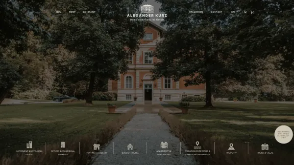 Website Screenshot:  - Immobilienkanzlei Kurz | Real Estate Salzburg - Date: 2023-06-14 10:37:01