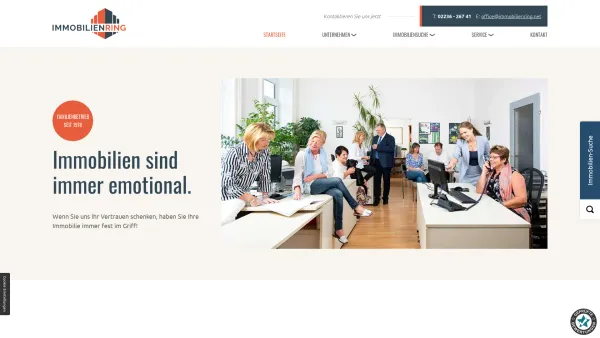 Website Screenshot: A!B Immobilienring GmbH - Immobilienverwaltung in AT-2340 Mödling und Baden | Startseite - Date: 2023-06-22 15:12:51