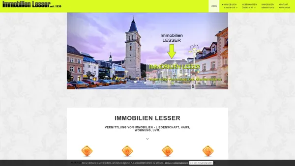 Website Screenshot: Immobilien Lesser - Immobilien Lesser - Date: 2023-06-22 15:12:51