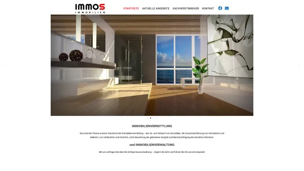 Website Screenshot: IMMOS Immobilientreuhand - IMMOS Immobilien – Wir für Sie - Date: 2023-06-22 15:12:51