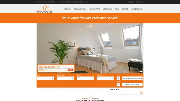Website Screenshot: Dr. Vospernik Immobilien GmbH - Dr. Vospernik Immobilien GmbH | Immobilien | Wien - Date: 2023-06-22 15:14:20
