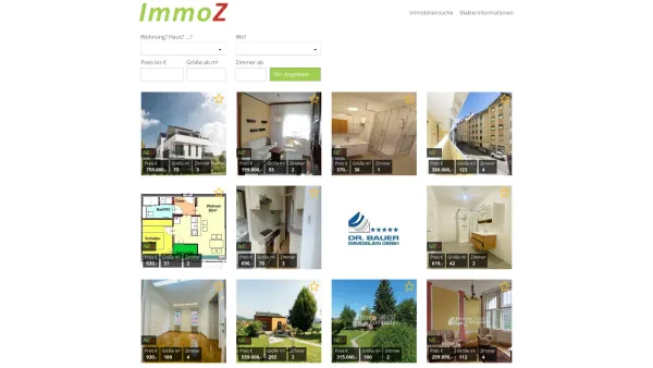 Website Screenshot: Leopold ImmoZ das professionelle Immobilien Werkzeug - ImmoZ.at - Date: 2023-06-22 15:14:20