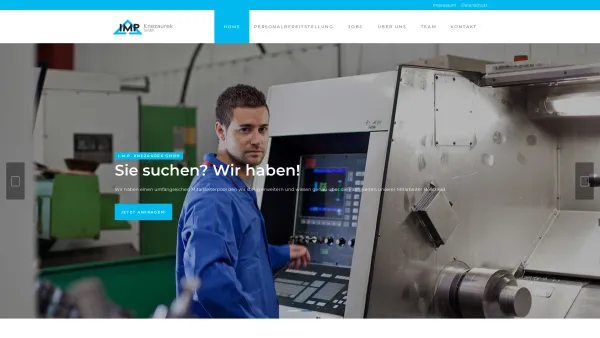 Website Screenshot: IMP Knezaurek GmbH - Home - I.M.P. KNEZAUREK - Date: 2023-06-14 10:40:52
