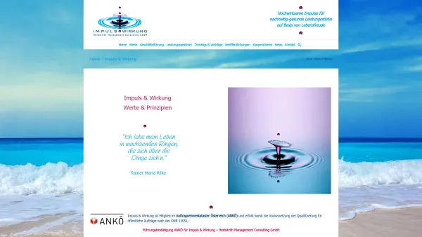 Website Screenshot: Impuls & Wirkung - Herbstrith Management Consulting GmbH - Impuls & Wirkung – leistungsstark & lebensfroh - Date: 2023-06-15 16:02:34