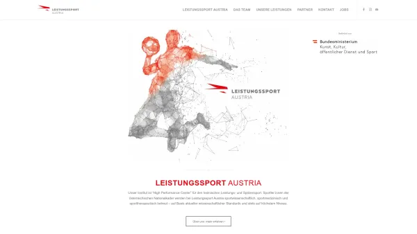 Website Screenshot: IMSB Austria Olympiazentrum Südstadt - LEISTUNGSSPORT AUSTRIA - Date: 2023-06-22 15:14:20