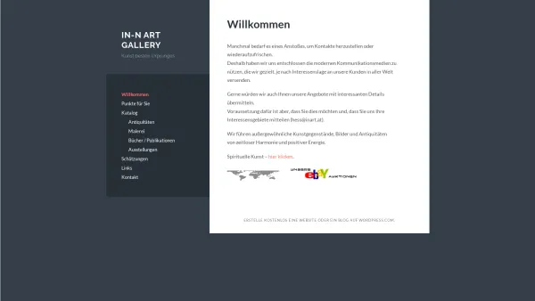 Website Screenshot: Anitiquitäten art gallery IN-N Sigh Prof M IN-N art gallery Herzog Friedrich Straße 3 6020 Innsbruck - IN-N art gallery - Date: 2023-06-22 15:14:20