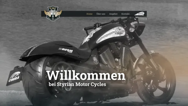 Website Screenshot: Styrian Motor cycle - SMC | Styrian Motorcycle – Indian und Victory Motorcycles, Custom- und Usedbikes in St. Peter im Sulmtal, Steiermark, Österreich - Date: 2023-06-22 15:14:20