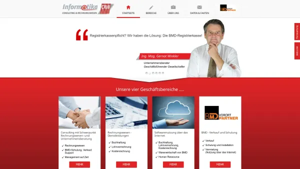 Website Screenshot: Informatika IT Services ITS GmbH - Informatika CRW - IT Dienstleistungen vom Experten - Date: 2023-06-14 10:40:52