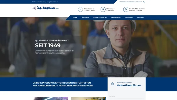 Website Screenshot: Ing. Neugebauer GmbH - Ing. Neugebauer - Date: 2023-06-14 10:40:52