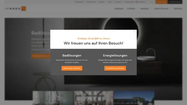 Website Screenshot: Inhaus Hohenems Whirlpool Bad Dusche - Badlösungen - Inhaus Handels GmbH - Date: 2023-06-15 16:02:34
