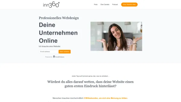 Website Screenshot: inn360grad - Professionelles Webdesign aus Tirol | Inn360grad - Date: 2023-06-26 10:26:27
