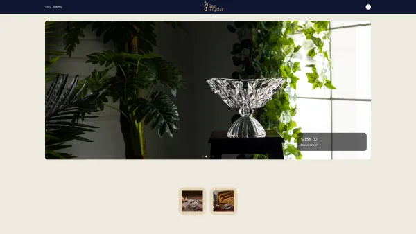 Website Screenshot: inn crystal brilliance crystal - InnCrystal – Glassware - Date: 2023-06-22 15:21:22