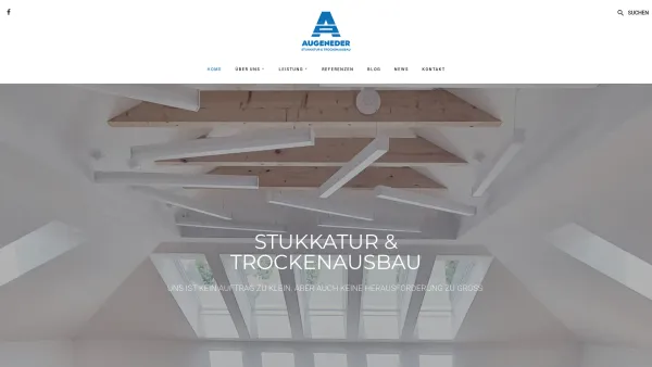 Website Screenshot: Ing. Robert Augeneder Stukkateurmeister - Augeneder Stukkatur und Trockenbau | innen-ausbau.at/ - Date: 2023-06-22 15:21:22