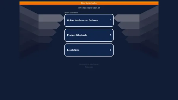 Website Screenshot: Innenausbau OSTREGA - innenausbau-wien.at - Date: 2023-06-22 15:21:22
