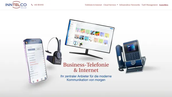 Website Screenshot: INNTELCO Service Group - Home | Inntelco - Date: 2023-06-14 10:40:52