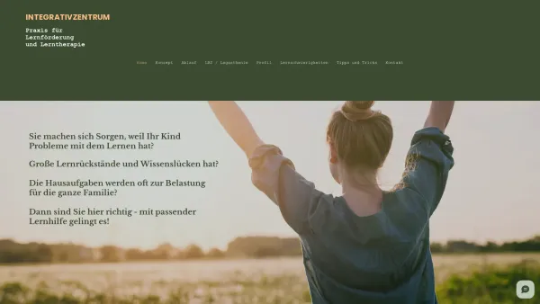 Website Screenshot: Integrativzentrum Lerntherapie - Lernförderung Legasthenie Lerntherapie Integrativzentrum | Wien - Date: 2023-06-15 16:02:34