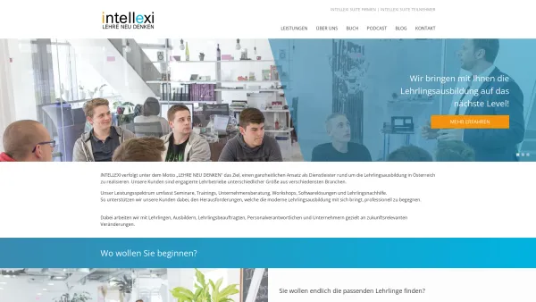 Website Screenshot: INTELLEXI GmbH - Home | INTELLEXI - Lehre neu denken - Date: 2023-06-22 15:12:56