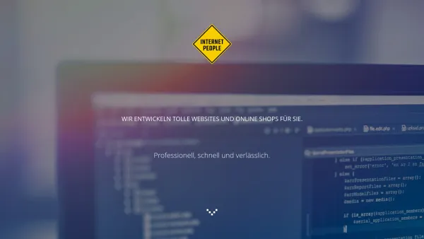Website Screenshot: internetpeople Ihre Internetagentur Innsbruck Tirol WienWebdesign - internetpeople: Home - Date: 2023-06-22 15:14:25