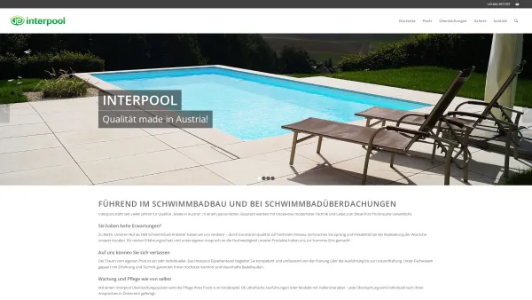 Website Screenshot: Interpool Handels GesmbH - Interpool GmbH - Date: 2023-06-22 15:14:26