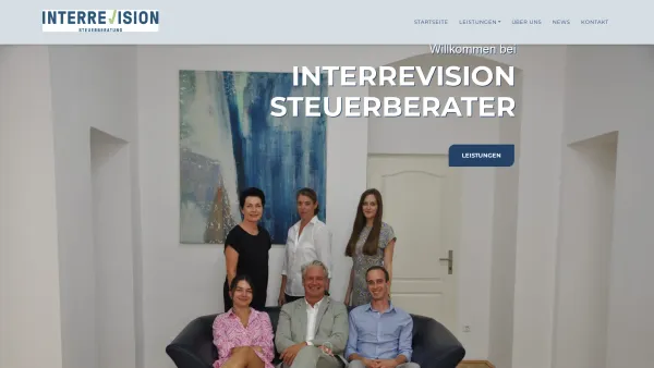 Website Screenshot: interrevision Wirtschaftsprüfungs und Steuerberatungsgesellschaft - Home - Interrevision Wirtschaftstreuhand- und Steuerberatungsgesellschaft m.b.H - Date: 2023-06-22 15:14:26